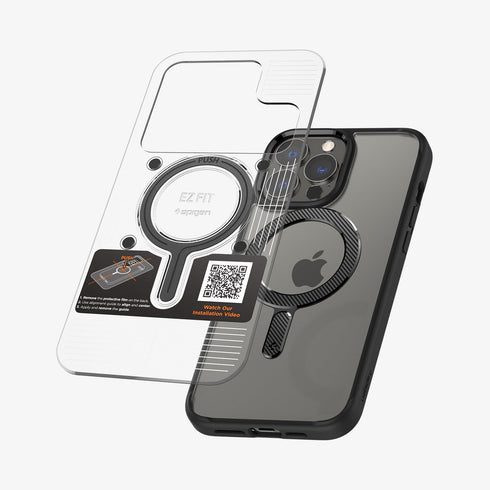 ACP06106 - Magnet Ring Plate (MagFit) in black showing the front